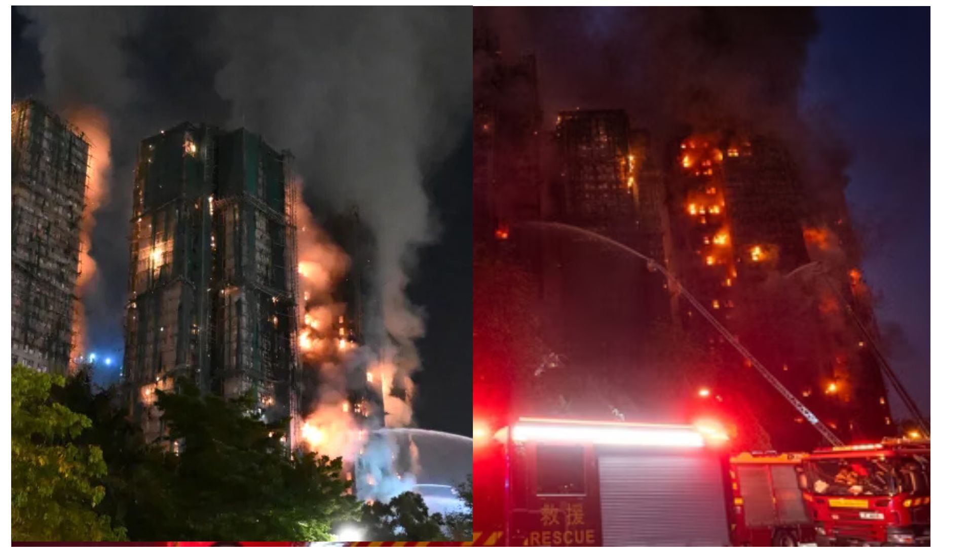 Hong Kong High-Rises Go Up in Flames: 36 Killed, 279 Missing in Deadly Night Fire