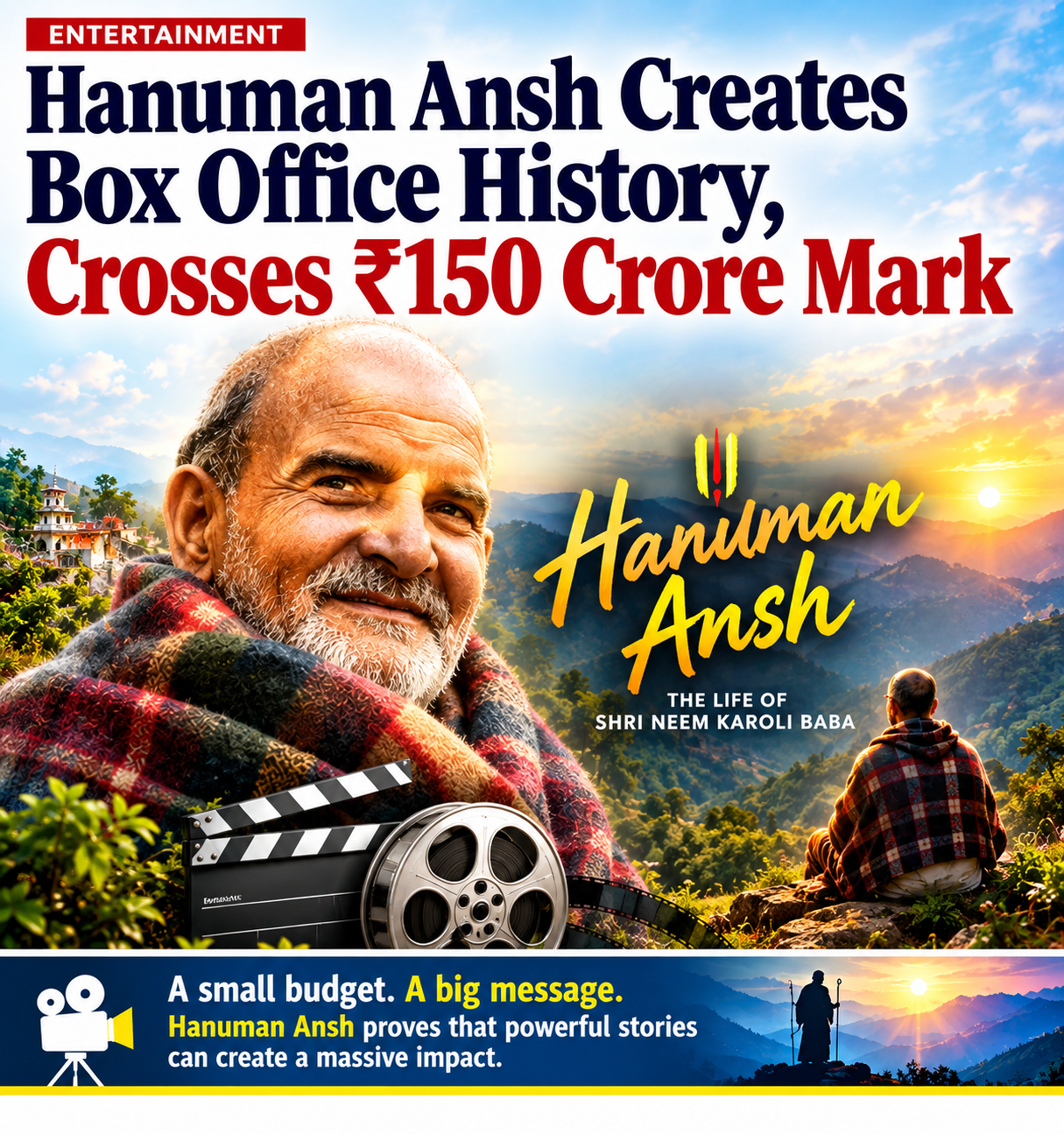 Hanuman Ansh Creates Box Office History, Crosses ₹150 Crore Mark